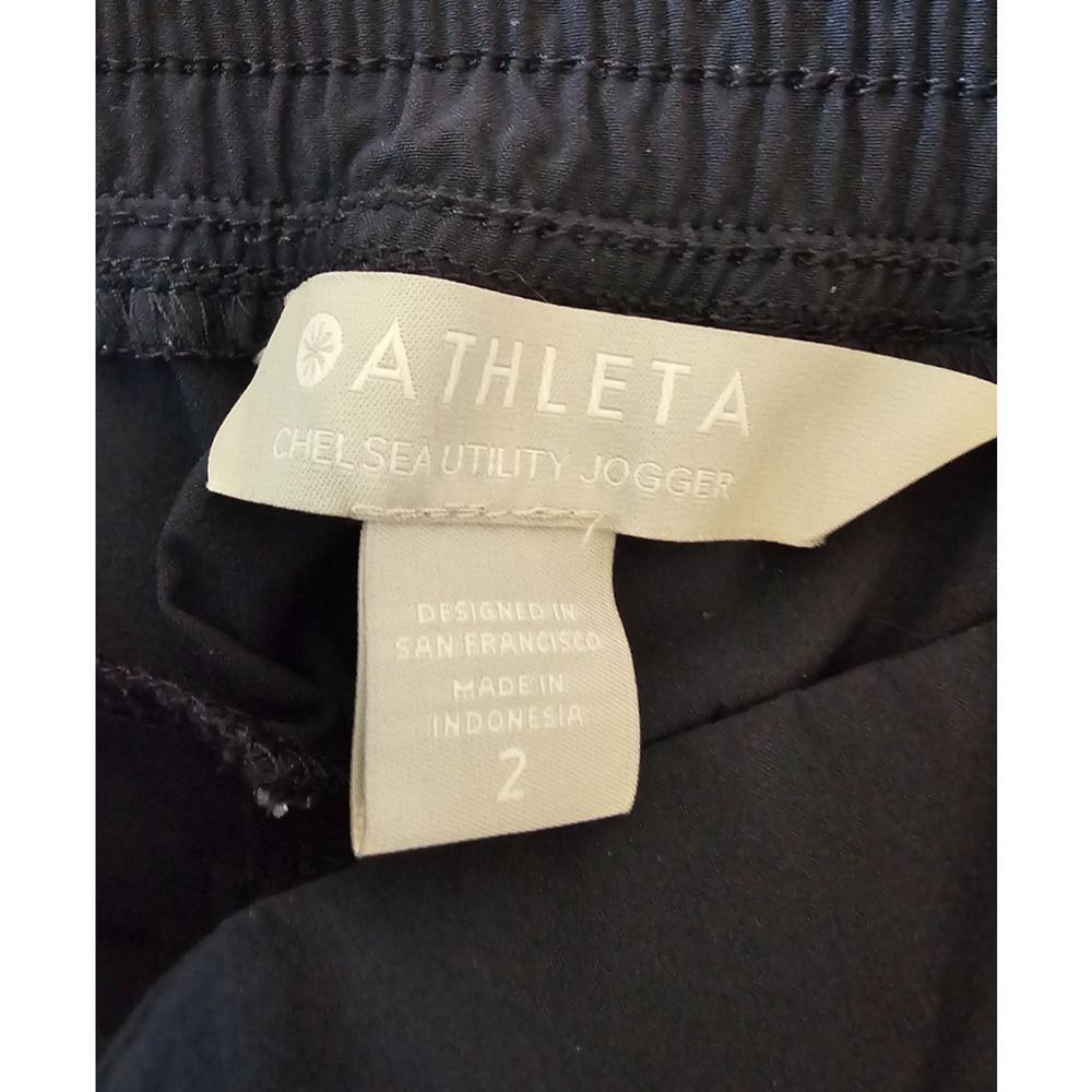 Chelsea Utility Jogger-Athleta size 2  navy, ankle, relaxed - Picture 3 of 3